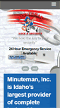 Mobile Screenshot of minutemanlock.com